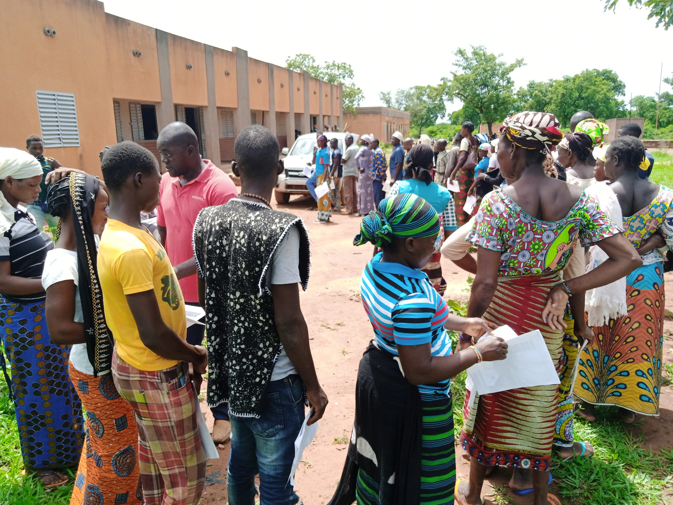 Village de Banakorosso: environ 250 personnes obtiennent leurs CNIB avec l’appui de la Commission épiscopale Justice et Paix du Burkina